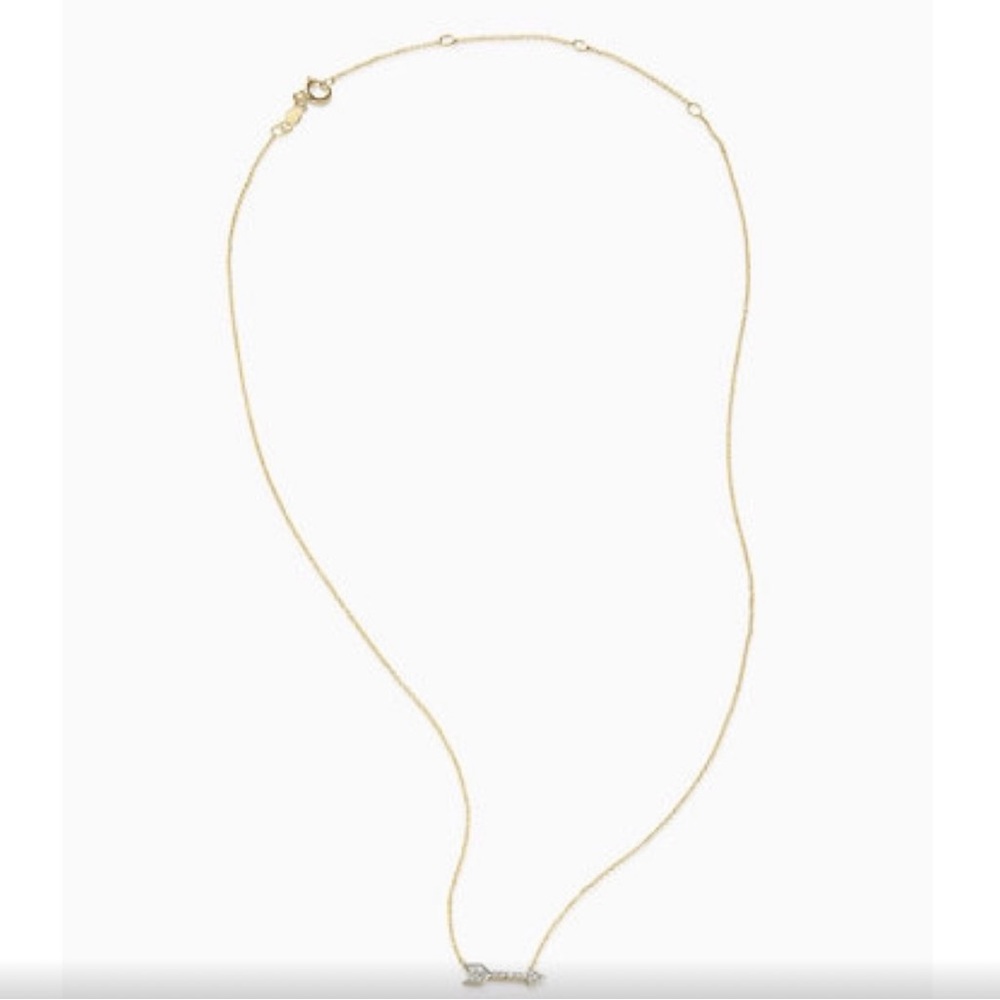 Stella & Dot Covet Pavé Adventure Necklace - Arrow Necklace - Picture 2 of 3